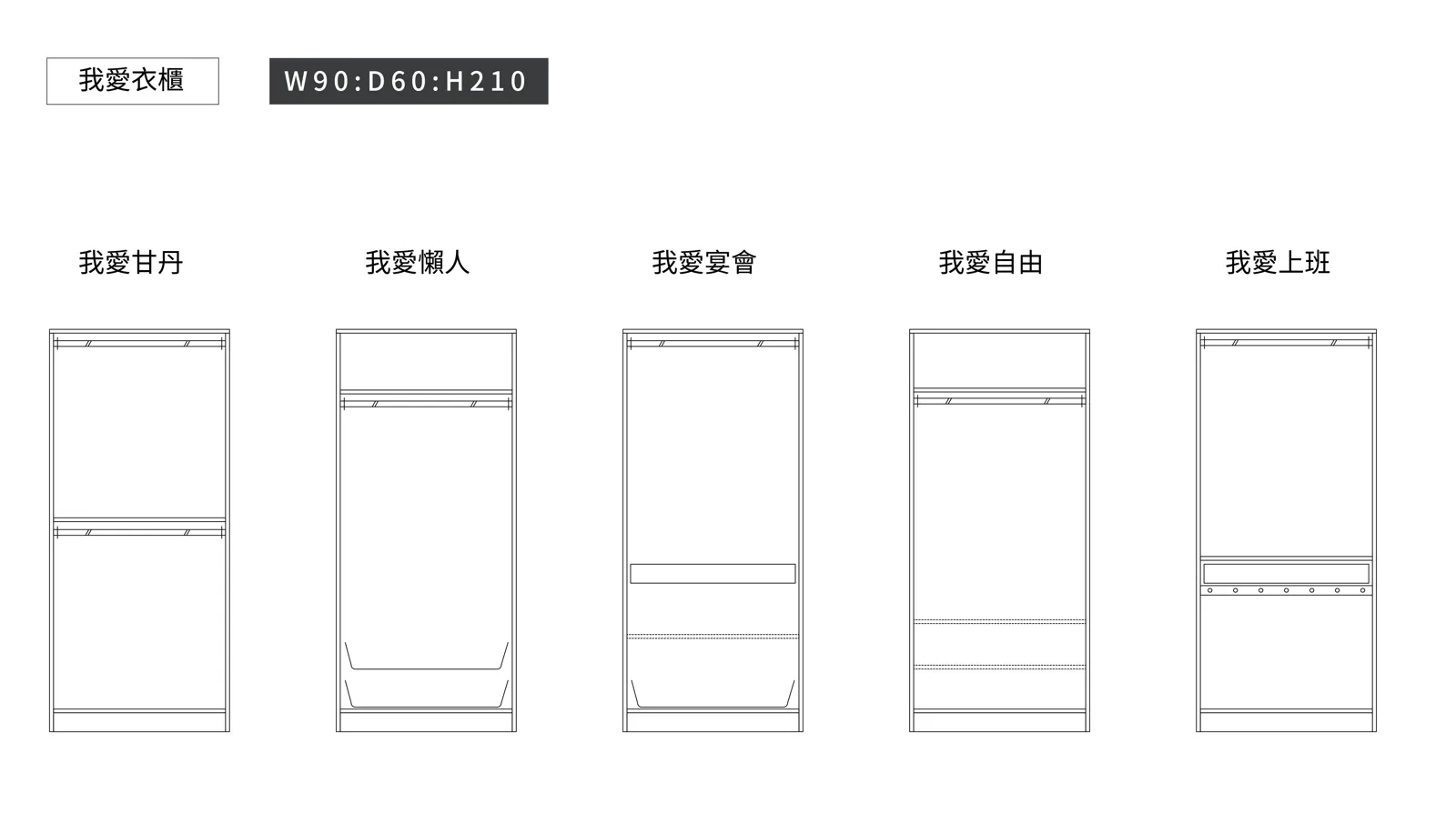 小寶優居 | 我愛衣櫃